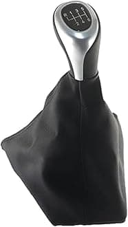 6 Speed Manual Gear Shift Knob Boot Cover Gaiter Lever Shifter Handle Stick, for BMW, 1 Series F20 F21 2011-2016 Gear Shift Knob