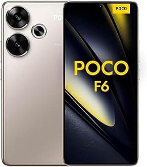 Xiaomi Poco F6 5G + 4G LTE (for Tmobile Mint Tello & Global) 512GB + 12GB Global Version Unlocked 6.67" 120Hz 50Mp Triple Camera (Titanium)