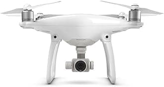 DJI Phantom 4 Aerial UAV Quadcopter Drone with Built-In 4K Full HD Video Camera Sport Mode - White