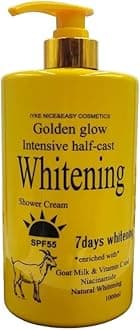 Golden Glow Intensive Whitening Exfoliating Shower Gel, Body Wash 1000ml