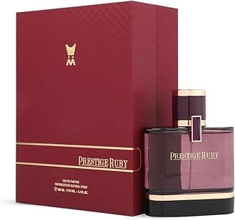 Prestige Ruby Eau De Parfum - A unique, harmonious blend of amber and fresh - 100 ml