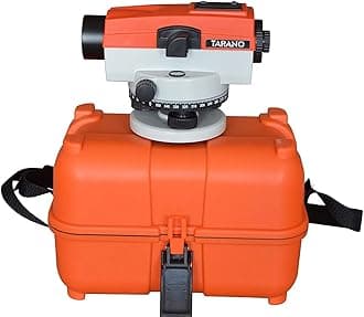 TARANO Auto Level, 32X Optical Automatic Optical Level Auto Level with High Precision Level Gauge Measure Meter Machine Measuring Instruments for Builders & Contractors Equipment
