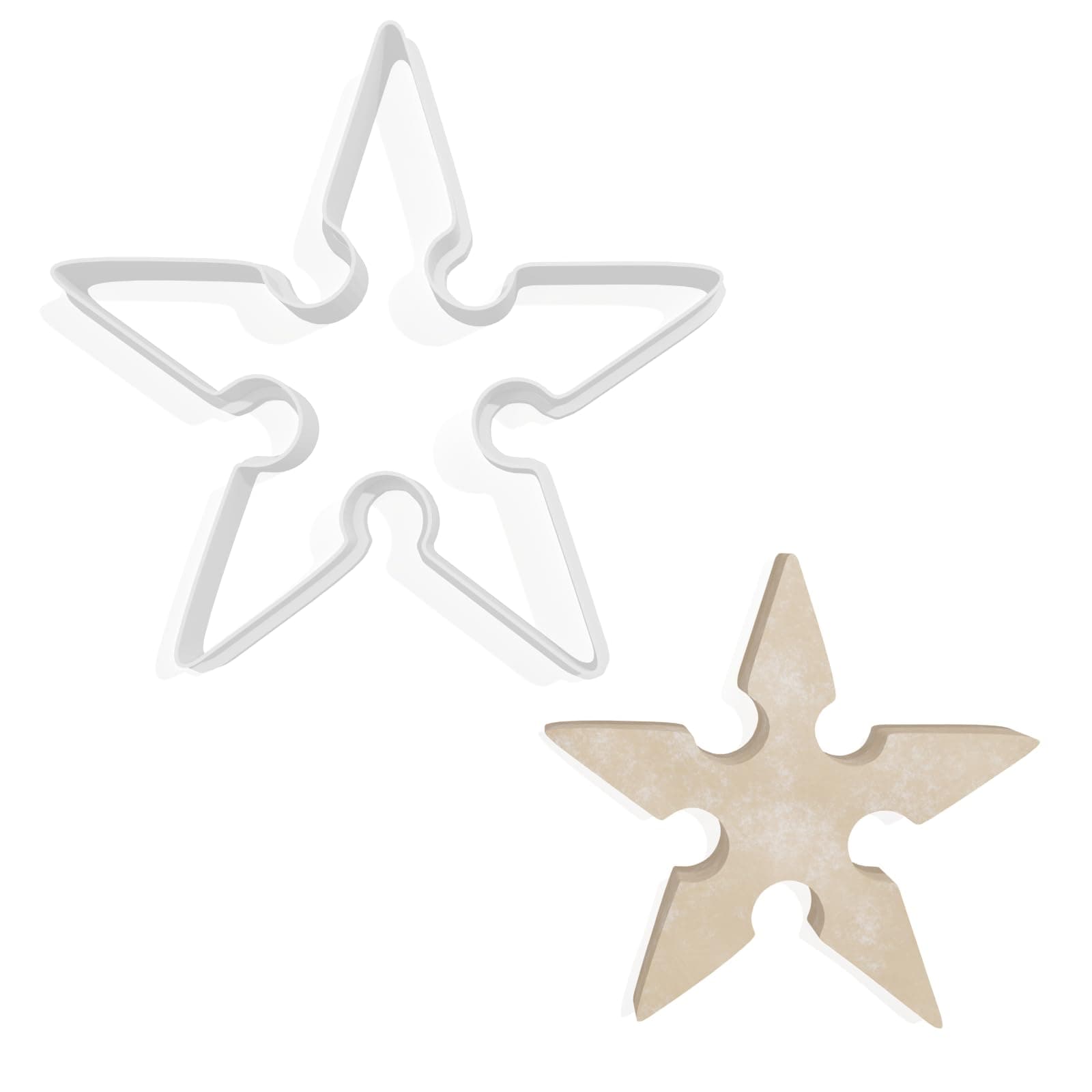 Ninja Star Cookie Cutter - 3 Sizes