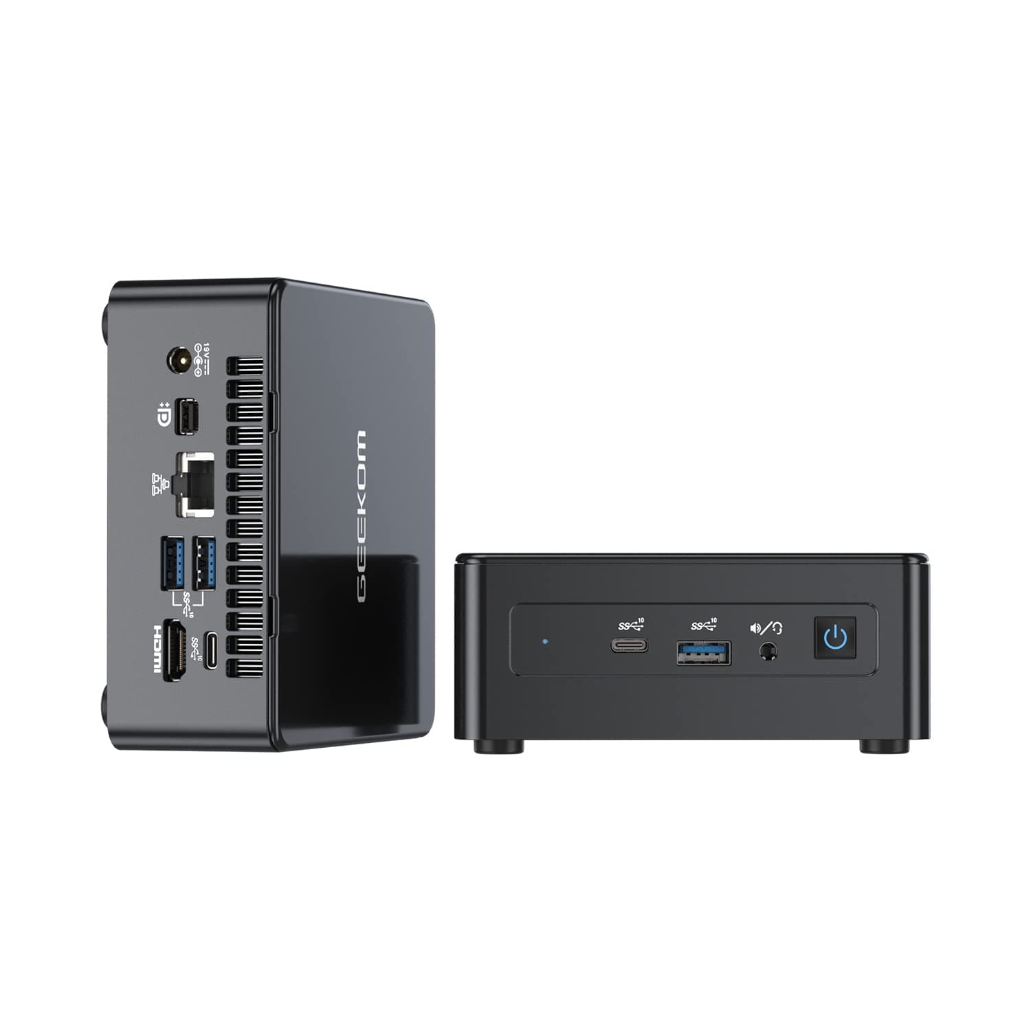 GEEKOM Mini PC, Mini IT8 Mini Desktop PC Intel Core i5-8259U, Windows 11 Pro Mini Computer with 8GB Dual-channel DDR4 256GB SSD/HDMI2.0 4K UHD/Dual WiFi/VESA for Work/Study/Movies