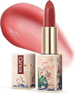 CATKIN Lip Balm Color Tinted Changing Lipstick Ultra Hydrating Lip Moistrurizer Chapstick with Vitamin E Nourishing For Cracked & Dry Lips 0.12 oz C05 DUSTY ROSE