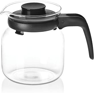 Borosil - Carafe Flame Proof Glass Kettle With Stainer, 650 ml