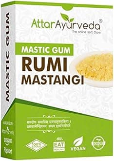 Attar Ayurveda Rumi Mastangi - Roomi Mastangi- Pistacia Lenticus - Mastic Gum (20 Gram)