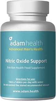 Nitric Oxide/Erection Health Support Supplement for Men - 120 Tablets - High Dose L-Citrulline/Korean Red Ginseng