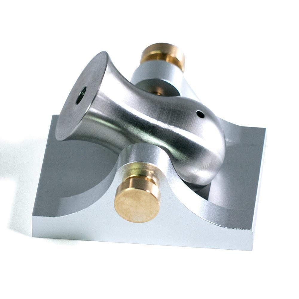 Mini Cannon - Silver w/ Brass Hardware - Includes Accessories
