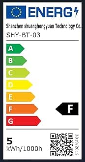 Daymeet TV Led Lights, LED Lights for TV with Remote, 5M TV Led Lights for 55-85inch TV/Monitor, USB Powered Led Lights Behind TV, RGB IC 5050 TV Led Backlight Sync with Music, Bluetooth APP Control