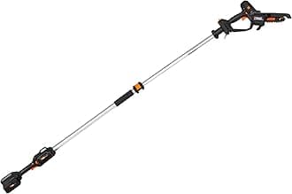 20V Max Cordless 2-in-1 6-Inch Chainsaw and Pole Saw with 12.3-Foot Reach, 4Ah Battery and Charger (20751)