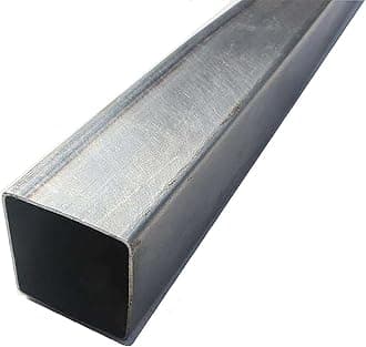 Steel Square Tube 30mm x 30mm x 19.69 inch / 500mm Length Wall Thickness 2mm, 1 Pack 30mm Hot Rolled ASTM A-36 Steel Square Tubing from Bopaodao