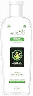 Hair Oil for Care - Control Hair Fall - Pure Herbal Oil - Solution for Dandruff - Promote Growth - 100Ml, Clear