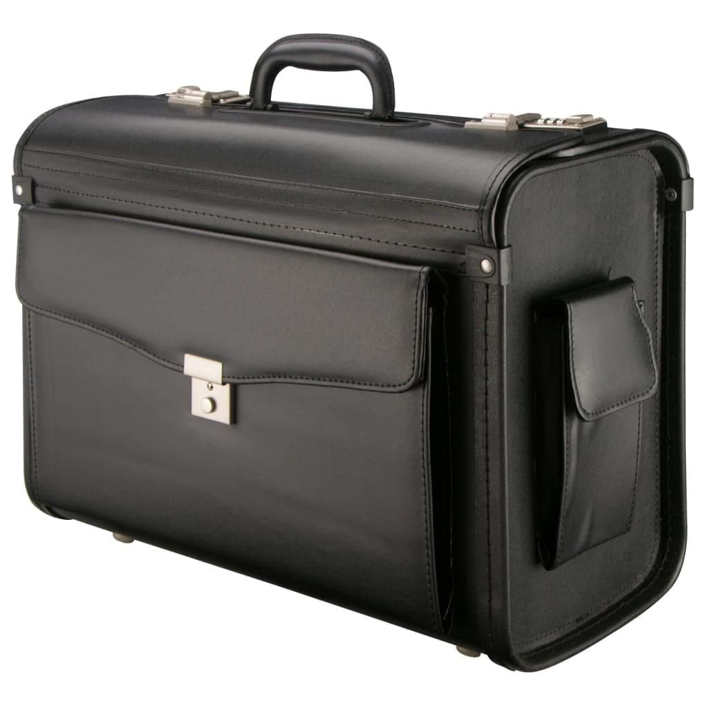 Pilot Case, briefcase, black