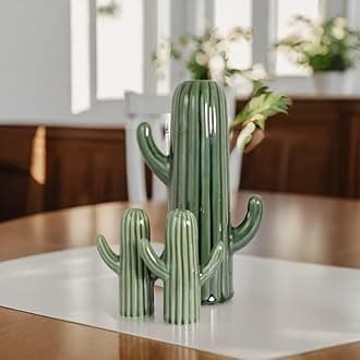 The Decor LaneSalt Pepper Set for Dining Table & Kitchen Ceramic Salt and Pepper Shakers Set Dispenser Set - 60ML (Salt & Pepper with Vase, 1 Set)