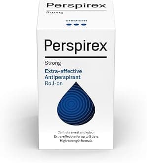 PERSPIREX Extra Strength Antiperspirant Roll On STRONG 20ml - Fresh Scent 3+ days Odour Protection