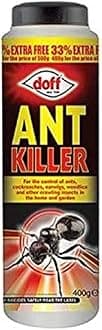 Ant Killer Powder for Indoor and Outdoor Use - Pet Friendly Strongest Ant Killer for Lawns, Home, Garden to Kill Ants, Cockroaches, Woodlice, Earwigs and Crawling Insects (Pack of 1)