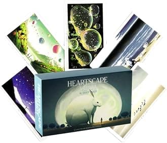 Henhool Tarot Cards for Beginners, Classic Tarot Cards with Meanings on Them, Tarot Decks for Tarot Learners (Heartscape Tarot)