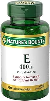 E-400 IU Pure dI-Alpha Softgels, 120 Count