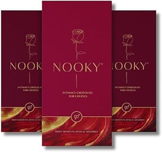 InstaEats Nooky Tempting Delights for uplifing mood (Packof 3) | Luxury Dark Chocolate Best Gift Set for Men & Women | instaeats, 200 gram