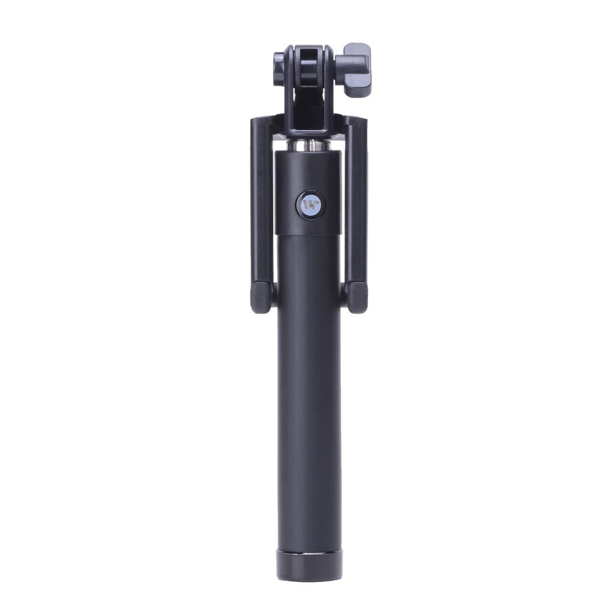 Disph Extendable Pole Bluetooth Self Shooting Monopod -Universal for Taking Self Portrait Selfy Shots on Iphone 6 and All Other Bluetooth Enabled Devices-1year replacement warranty