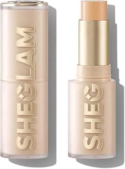 Skin Magnet High Coverage Foundation Stick Longwear Medium Face Makeup for All Skin Types-Shell
