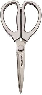 Farberware 5210607 Stamped Stainless Steel Kitchen Shears, Silver