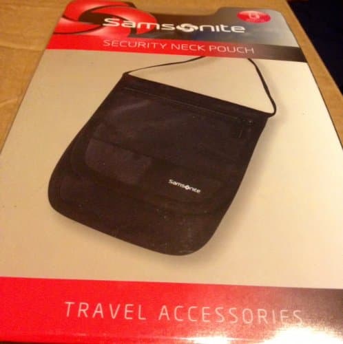 Samsonite Security Neck Pouch, Black
