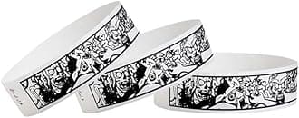 WristCo Zombies 3/4 Tyvek Wristbands - 500 Pack Paper for Events