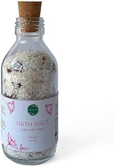 Shunyam Relaxing Aromatherapy Bath Salt for Muscle Relief & Soft, Hydrated Skin | Rose & Eucalyptus Essential Oils | Epsom Salt, Himalayan Pink Salt & Dead Sea Salt | Body & Foot Spa Soak | Natural & Moisturizing 100g