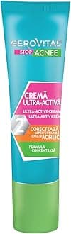 – Gerovital Stop Acne Ultra-Active Anti-Blemish Cream with Salicylic Acid – Targets Spots, Reduces Redness & Excess Oil, Anti-acne 15 ml