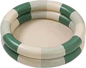 Keenso Kids Outdoor Inflatable Swimming Pool,Inflatable Paddling Pool for Backyard and Garden (Green Stripe), Keensoqytdihe9mn-11
