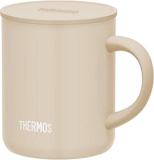 THERMOSJDG-352C BE Vacuum Insulated Mug, 11.8 fl oz (350 ml), Beige