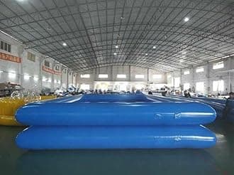Inflatable 0.9mm PVC Rectangle Above Ground Swimming Pool New (MPN: 7x5x1.5m)