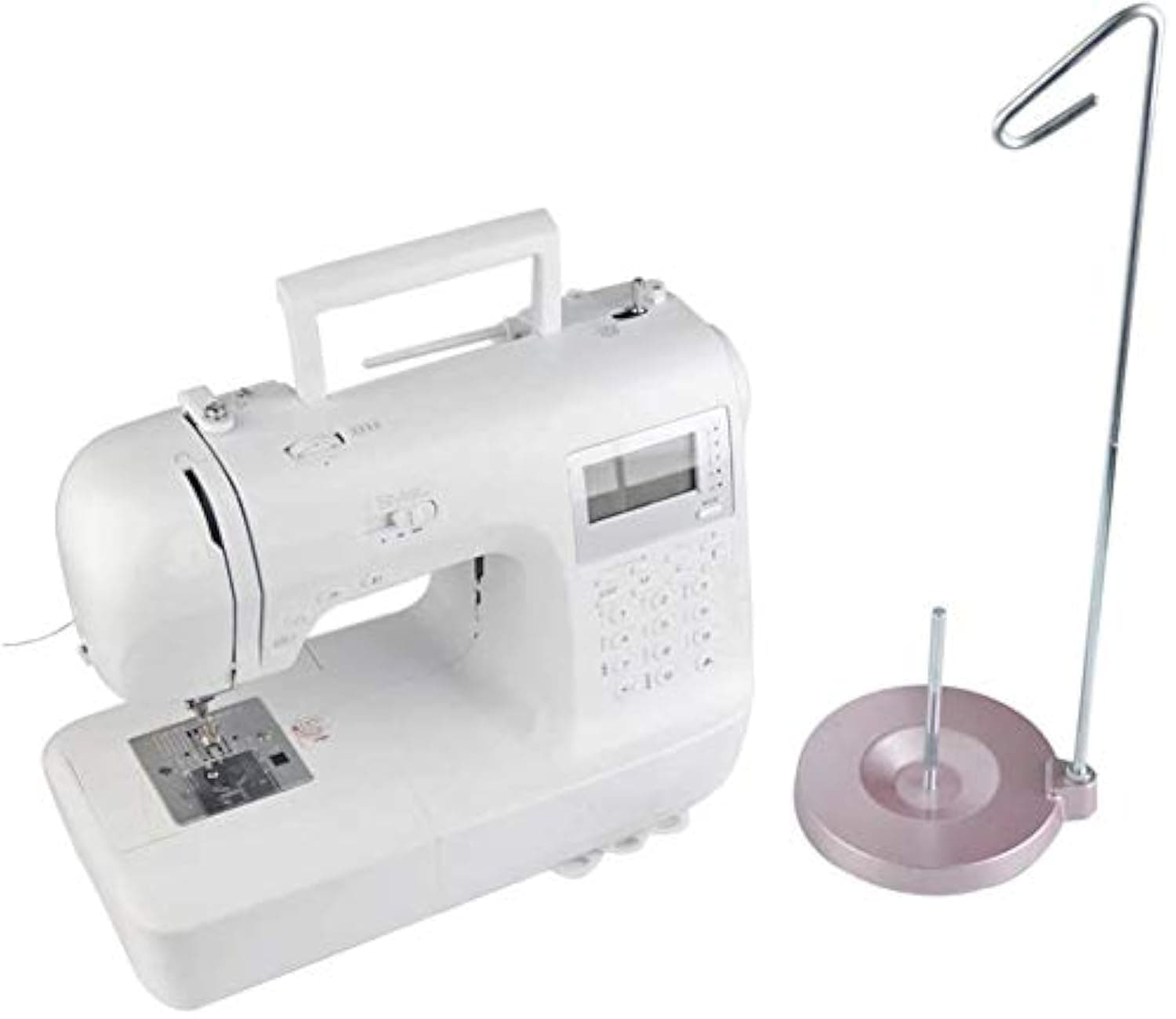 YICBOR Single Thread Stand Full Metal Stable &Adjustable Thread Stand #27449M (Pink)