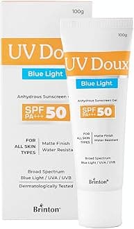 Brinton Uv Doux Blue Sunscreen Gel 100 g