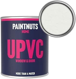 Paintnuts UPVC Window & Door Paint - RAL-9003 - SIGNAL WHITE Satin 500ml Tin