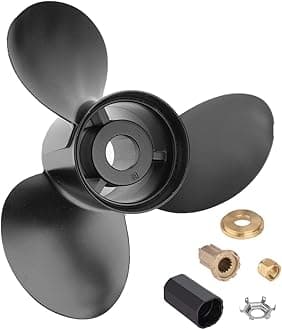 VIF Boat Propeller fit Mercury Mercruiser Alpha One/Bravo One Outboard Motos 135-300 HP 2& 4-Stroke 15x17 with hub Kits