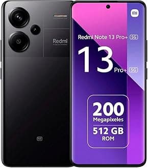 Xiaomi Redmi Note 13 Pro+ 5G, 12GB RAM + 512GB ROM, 6.67" 1.5K 120Hz Amoled curved display, 200MP Triple camera with OIS (Midnight Black)