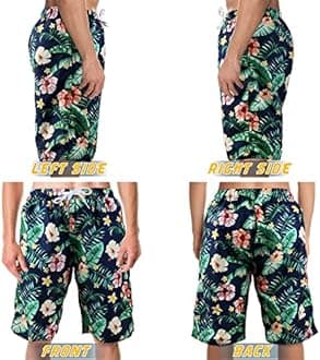 Srnede Men Trunk Style Swim Trunks