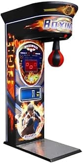 Indoor Sport Boxer Playing Coin Operated Arcade Boxing Punch Machine