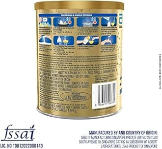 Similac Infant Plus Stage 2 Follow-Up Formula Powder from 6 to 12 Months 400G Tin with Hmo, Supports Baby's Immunity and Brain Development (Pack of 2)