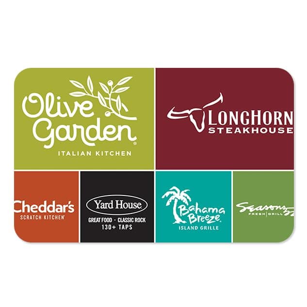 Darden eGift Card | Multi-Brand, Digital Delivery