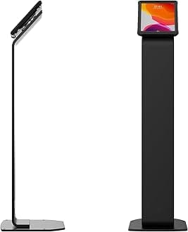 Floor Stand & Case - CTA Premium Floor Stand with Removeable Magnetic Protective Case for iPad 7-9 Gen 10.2”, iPad Air 3, & Other 10.2-Inch iPad Devices - Black (PAD-PARAF10B)