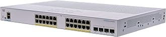 DESIGNED Business CBS350-24P-4G Managed Switch | 24 Port GE | PoE | 4x1G SFP | Limited Lifetime Protection (CBS350-24P-4G) (CBS350-24P-4G-NA)
