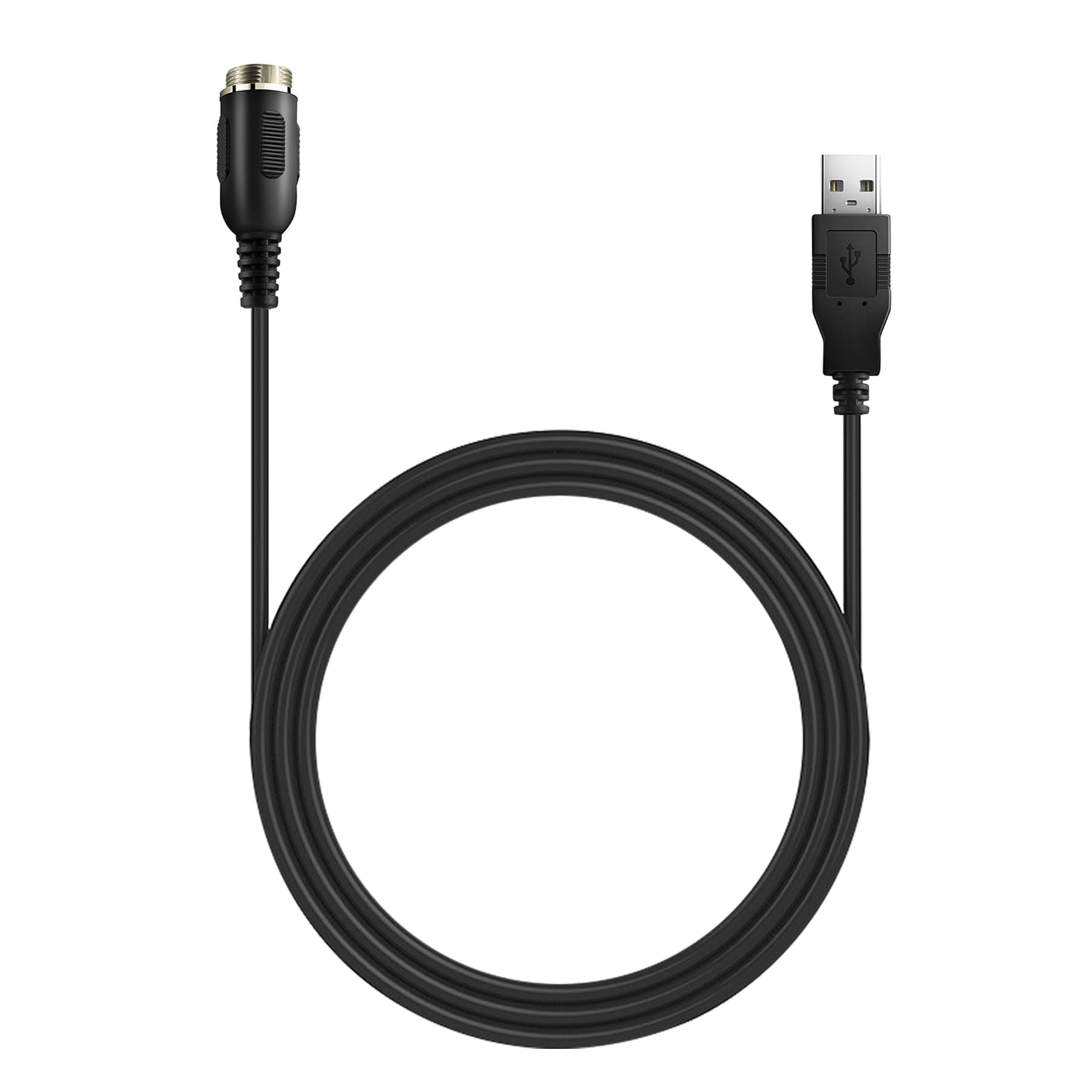 ZLiT Connection Din6 USB Cable for Thrustmaster TH8A Cable Handrow TSS Handbrake Signal Wire (USB)