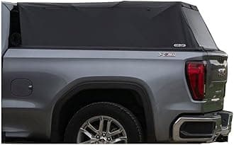 Fas-Top 12321-32321 Traveler Topper & Tonneau Cover fits 2015 2019 Sierra & Silverado 2500 3500 6'6" Short & Standard Box | Weather Resistant | Made in USA