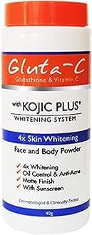 Face and Body Powder with Kojic Plus Whitening System- 40g