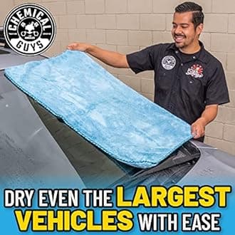 Chemical Guys Woolly Mammoth Drying Towel, Blue