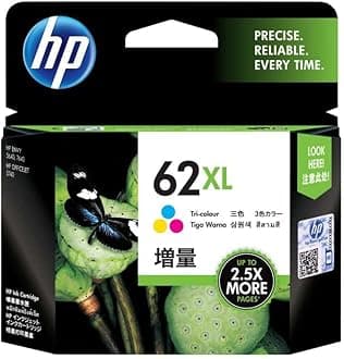 HP C2P07AE ink cartridge 3farbig No. 62 XL